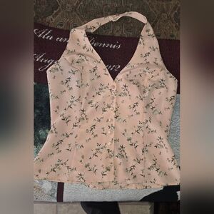 Halter Top By Giorgiou Sz 8